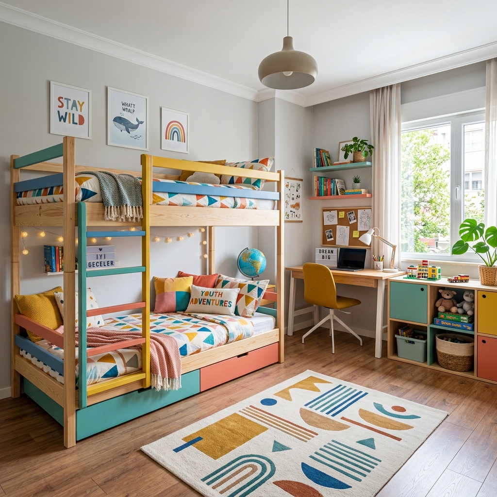 Montessori Çocuk Odası Takımı